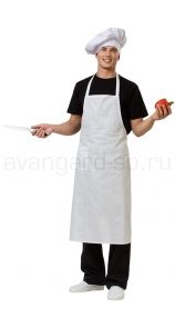 Фартук бязевый (белый) цена