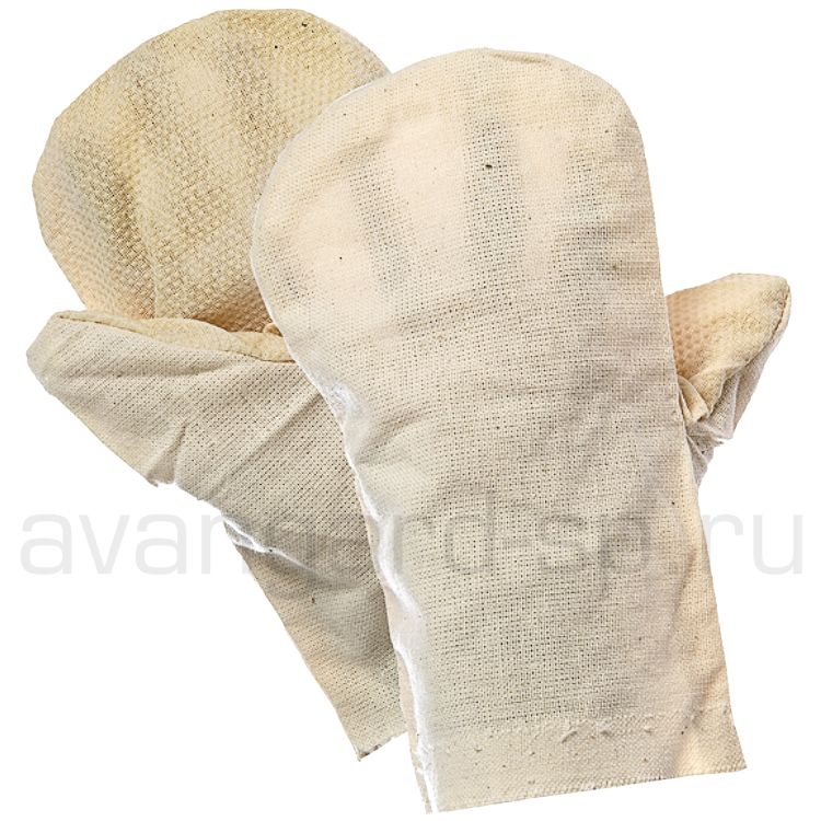 Рукавицы х/б с ПВХ ГОСТ(260 гр) цена
